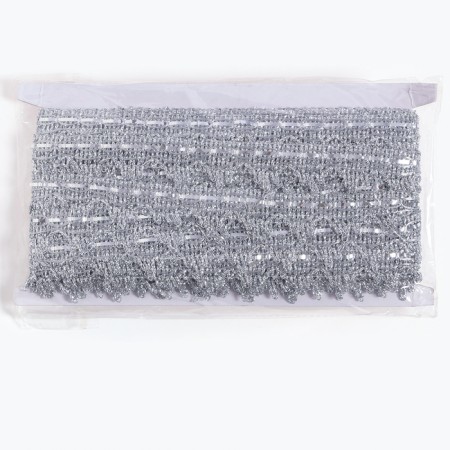 Braid silver, 2.7 cm, in a roll 10 m-2