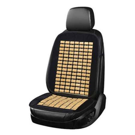 SkyWay capeum wrap on the seat, Massage-01, bamboo, polyester, black-beige, S01302035