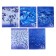 Notebook of 48 sheets in the “Water” cage, cover coated cardboard, UV-clips, mix