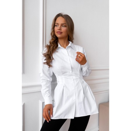 Female shirt, size 46, white color 5617-2