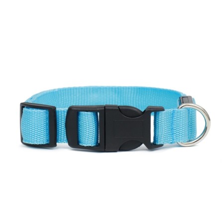 Collar with backlight double strip size L, Osh 45-52 x 2.5 cm 3 glow glow mode-2
