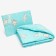 A set in a crib for a boy blanket (110*140cm) with a pillow (40*60 cm) slam, synthetic winterizer, mix