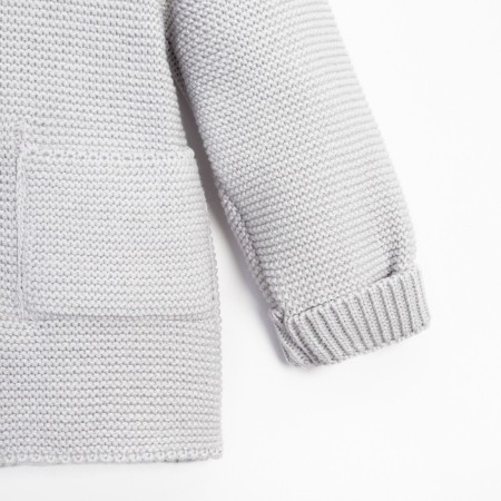 Jumper knitted baby I "Trendy" growth 74-80 cm, color gray color-6