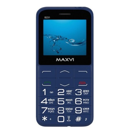 Cell phone Maxvi B231 Blue