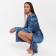 Women's skirt on the Mist: Classic Collection p. 48, blue color