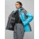 Ski suit female, size 42, blue color