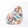 The pear-pear chair is small, diameter 70 cm, height 90 cm, label print