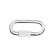 Carabiner of the screw tundra Krep, M10, galvanized, 1pc