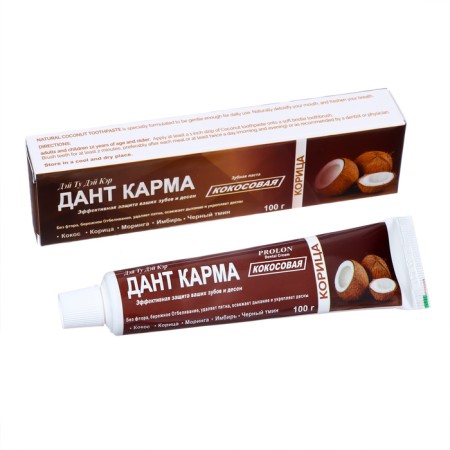 Dante paste danta kokosovaya kokosovaya, 100 g