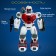 Gorillabot robot, radio -controlled, gun steam, light, sound, with a battery