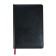 Diary of a low -end A5+, 136 sheets of Sidney Nebraska, solid cover, artificial leather, gold cut, black