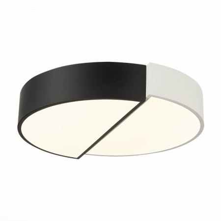 Ceiling EVOLUCE lamp. Sle200642-01. Meta. 1x36 W, LED, 3000K/4000k/6000k, 2160 LM, 50x50x10 cm, white, black color