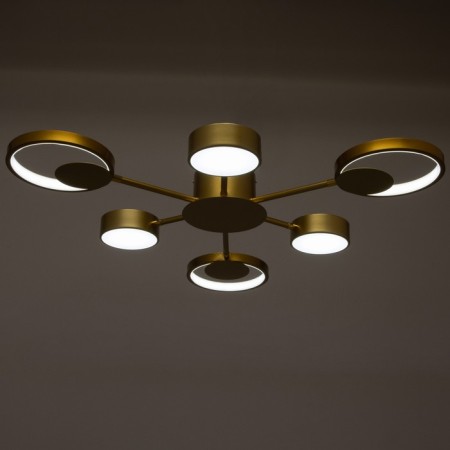 Causteen with PDU 2301/6GD LED 120W 3000-6000K gold 75x75x8 cm Bayerlux-3
