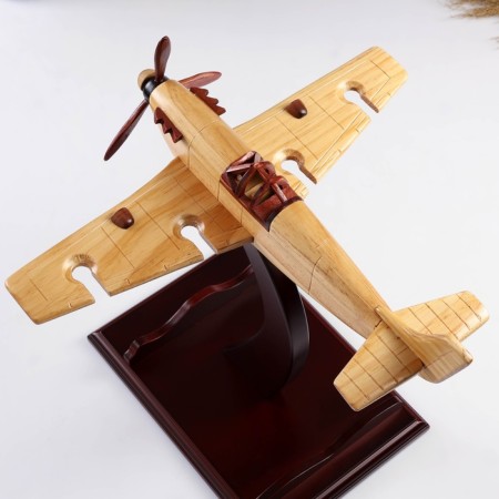 Mini-bar/stand for a bottle plane, 39 x 39 x 41 cm, beige-3