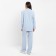 Women's costume (jacket, trousers) minku: Green Trend Blue color, size 44
