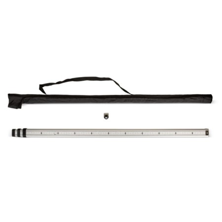 Telescopic rake AMO S3, 3 m, e-graded and millimeter scale-2