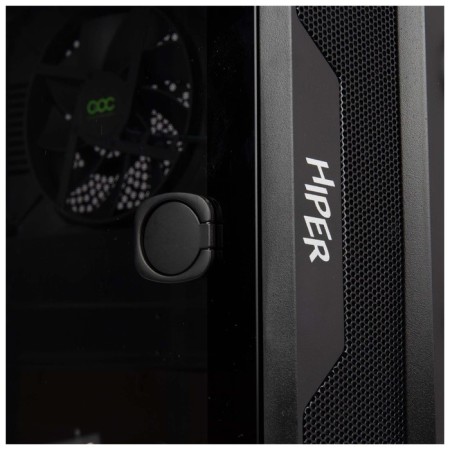 Hiper DCB case Black without BP ATX 5x120mm 5x140mm 1xusb2.0 1xusb3.0 Audio Bott PSU-5