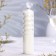 Decorative candle 5.5x21cm, white