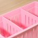 Solvement Plastic organizer for storage, 30.5 × 14.5 × 10.5 cm, with removable partitions, mix of mix