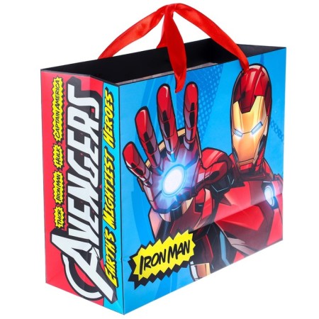 Gift Package "Iron Man" 23x27x11.5 cm, packaging, Avengers-3
