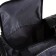 Road bag on a zipper, with an increase, 4 outer pockets, a long belt, the color is gray