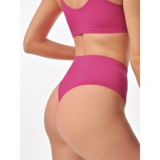 Трусы стринги женские с фактурой рубчик Mirey String, размер 42-44, цвет барби