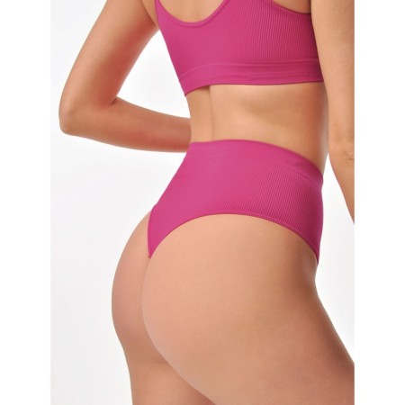 Women's thong cowards with a texture rubber Mirey String, size 42-44, Barbie color