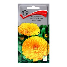 Calendula flowers of stunted fiesta yellow, 0.3 gr
