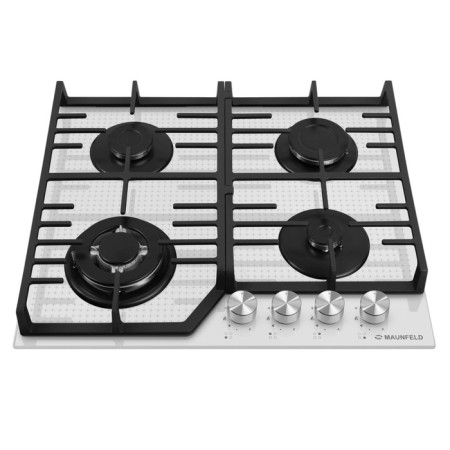 Hlect surface Maunfeld EGHG.64.73CW/G, gas, 4 burners, white-5