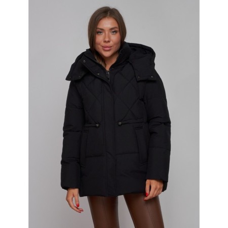 Winter jacket, size 44, black color-7