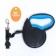 Roulette "Piggon" classic, with a rubberized handle, 8 m, up to 50 kg, cable, black