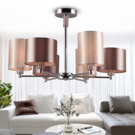 Люстра Rivoli Ebony 6хЕ14, 40 Вт-1