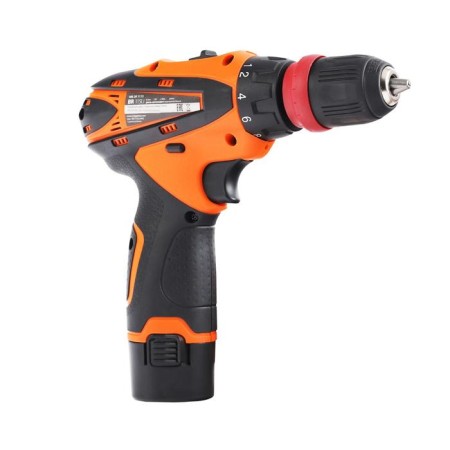 Drill-shuruvumvets Patriot TheoneBr115LI, 12 V, 2x2 Ah, Li-Ion, 25 Nm, case-1