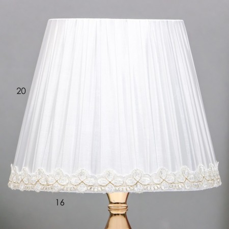 BATRISE table lamp E27 40W white 25x25x33 cm-3