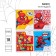 A set of notebooks is 20 pieces, 18 sheets, in a ruler, a covered paper cover, spider-man