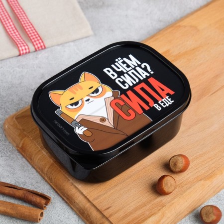 Lunch-Box "What is the power?", 0.5 liters-1