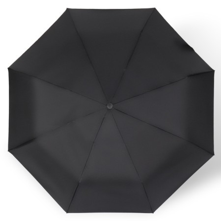 Automatic umbrella "monoton", 3 additions, 8 spokes, r = 48 cm, black color-5