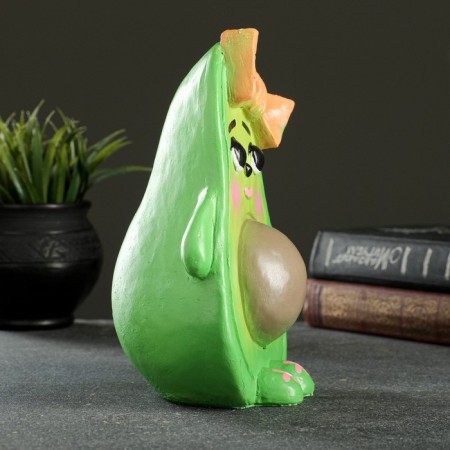 Avocado piggy bank 21 cm-3