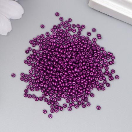 Glass beads 11/0 "metallic. Violet" 10 g-1