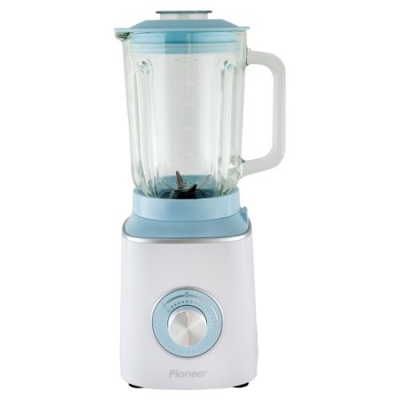 Stationary blender Pioneer SB143, 600 W, 1.5 l, white with mint