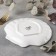 Porcelain-porcelain dish wilmax shelley, d = 18 cm, white color