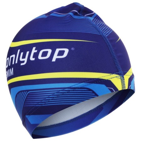 Шапочка для плавания взрослая ONLYTOP Swim, тканевая, обхват 54-60 см-2