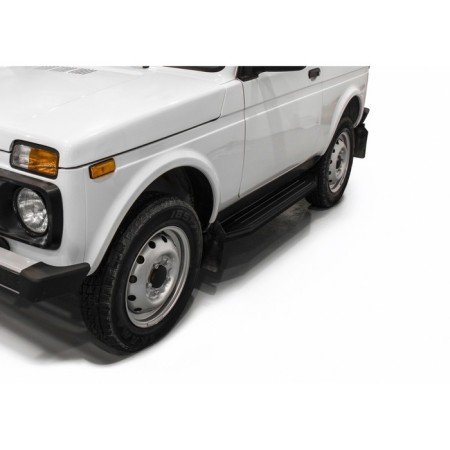 Premium-Black threshold threshold Rival, Lada 4x4 1993-N.V., with fasteners, A128ALB.6004.1