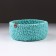 Baby basket, 16 x 7.5 cm, mint, cotton