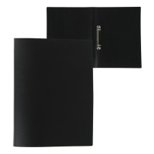 Folder on 2 rings A4, Calligrata, 18 mm, 500 μm, black