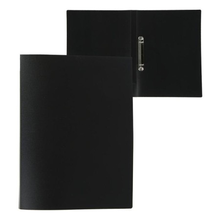 Folder on 2 rings A4, Calligrata, 18 mm, 500 μm, black