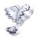 Foil ball 32 "White pigeon"