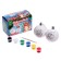 New Year's set for creativity. Christmas balls for coloring "New Year", paints, 2 pcs