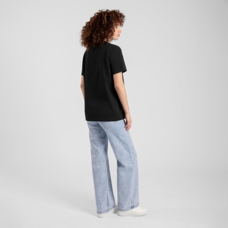 Women's T -shirt LM, size 42, black color-1