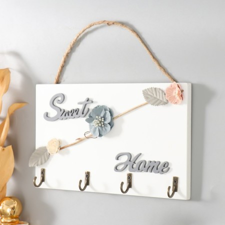 Decorative tree hooks "Flower branch" 12.5x22x3 cm-1
